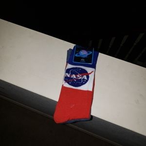 2 pairs of NASA socks